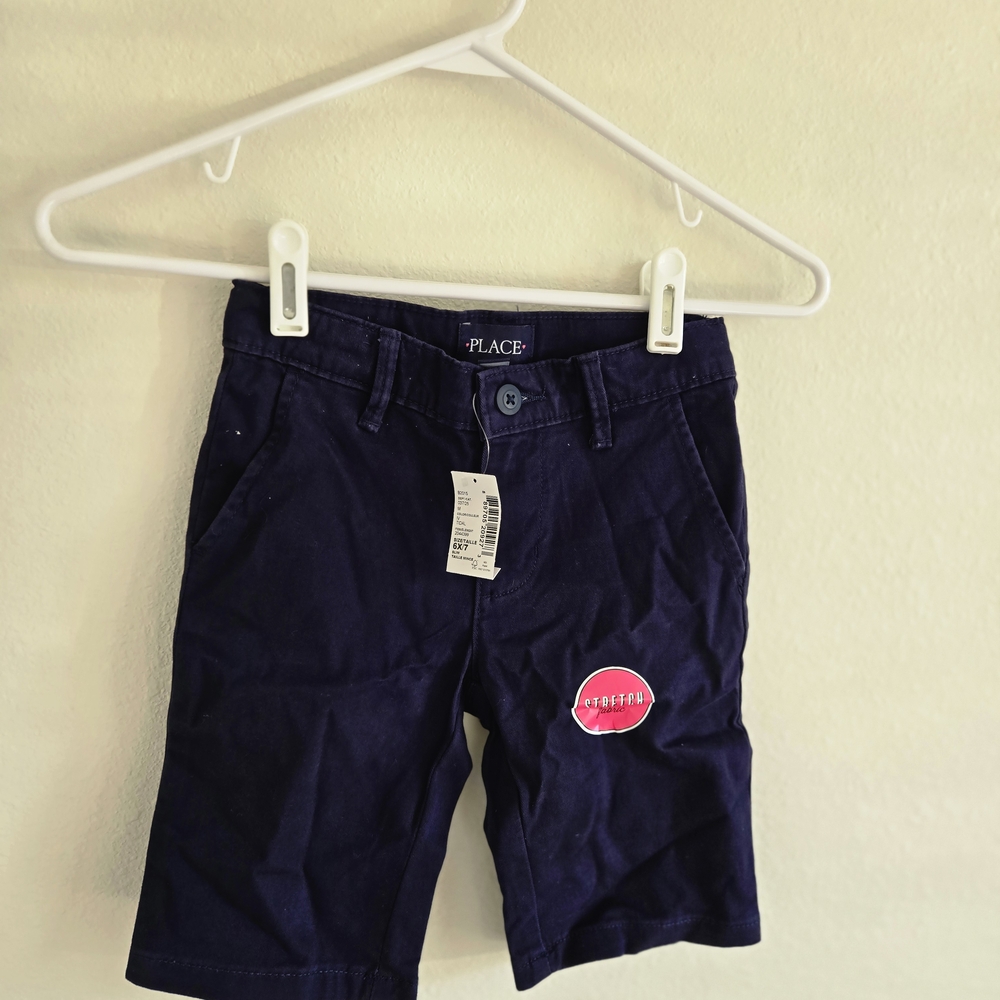 Navy Blue Kids Shorts